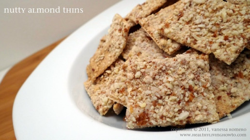Nutty Almond Thin Crackers