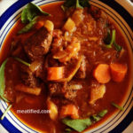 Salsa short rib stew