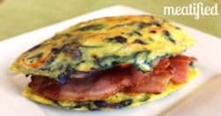 No Bread Bacon & Egg Sandwich from http://meatified.com #paleo #glutenfree
