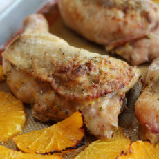 Chicken with Rosemary and Roasted Oranges