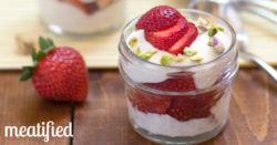 Paleo Yogurt Pots from http://meatified.com - no cultures or fancy equipment needed! #paleo #dairyfree #yogurt #glutenfree