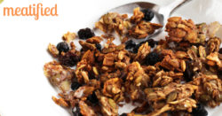 Crunchy Banana Maple Nut Free Granola from http://meatified.com #paleo #glutenfree #vegetarian #vegan