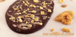 Crunchy Banana Sesame Chocolate Bark from http://meatified.com #paleo #glutenfree