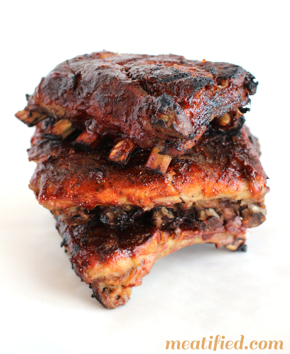 How To Cook Ribs... In Your Oven! No grill or outdoor equipment needed! http://meatified.com #paleo #ribs #grilling #bbq
