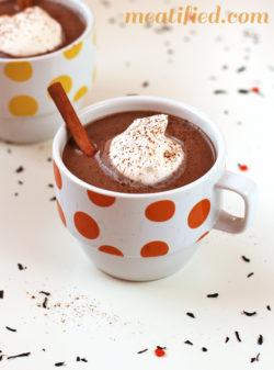 Chai Spiced Paleo Hot Chocolate