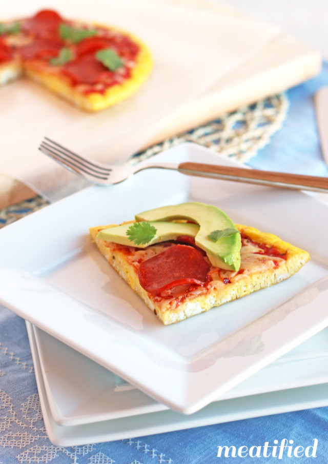 Breakfast Pizza Frittata from http://meatified.com #primal #breakfast #brunch #pizza #frittata