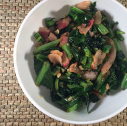 Mixed Greens with Bacon
