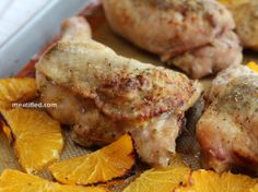 Chicken with Rosemary & Roasted Oranges
