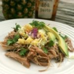 Slow Cooker Chipotle Pork with Pineapple Coleslaw