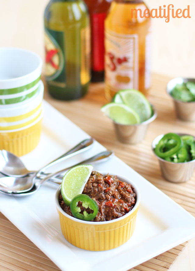Super Bowl Crock Pot Chili from http://meatified.com #paleo #glutenfree #whole30