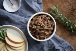 Bacon Beef Liver Pâté with Rosemary & Thyme
