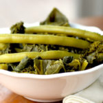 Curried Kale Green Beans