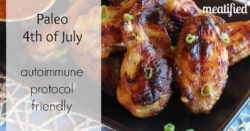 Paleo 4th of July - Autoimmune Protocol friendly recipes from http://meatified.com #paleo #glutenfree #autoimmunepaleo