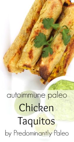 Chicken Taquitos on http://meatified.com #paleo #autoimmunepaleo #glutenfree