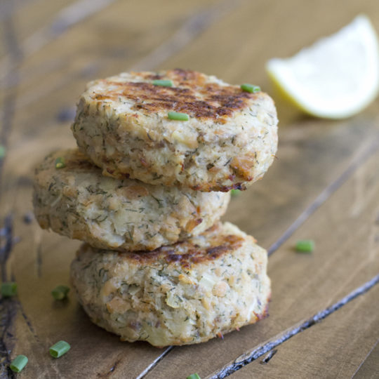Baked Parsnip Salmon Cakes from http://meatified.com #paleo #aip #autoimmune #whole30