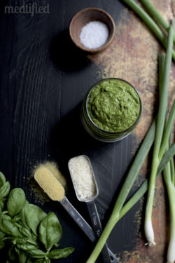 Four Greens AIP Pesto from http://meatified - Paleo & Whole30