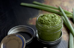 Four Greens AIP Pesto from http://meatified.com - paleo, Whole30 & dairy free