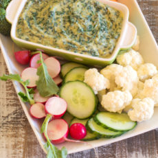 Creamy Artichoke Dip with Spinach from Nourish: The Paleo Healing Cookbook