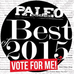 Vote for Nourish: The Paleo Healing Cookbook as Best New Cookbook in Paleo Magazine's Best of 2015 awards!