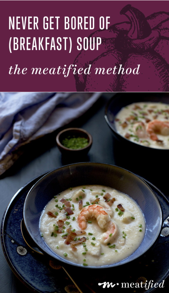 Never get bored of (breakfast) soup again! Let http://meatified.com show you the simplest way to jazz up your AIP and allergy friendly meals.