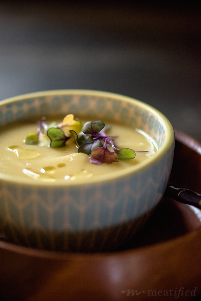 Gingered Summer Squash & Parsnip Bisque from http://meatified.com | Gluten free, dairy free, allergy friendly, AIP and paleo.