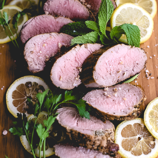 Marinate this souvlaki-inspired Greek pork tenderloin from http://meatified.com ahead of time & it will make a great weeknight meal. All the flavor, none of the fuss of the original!