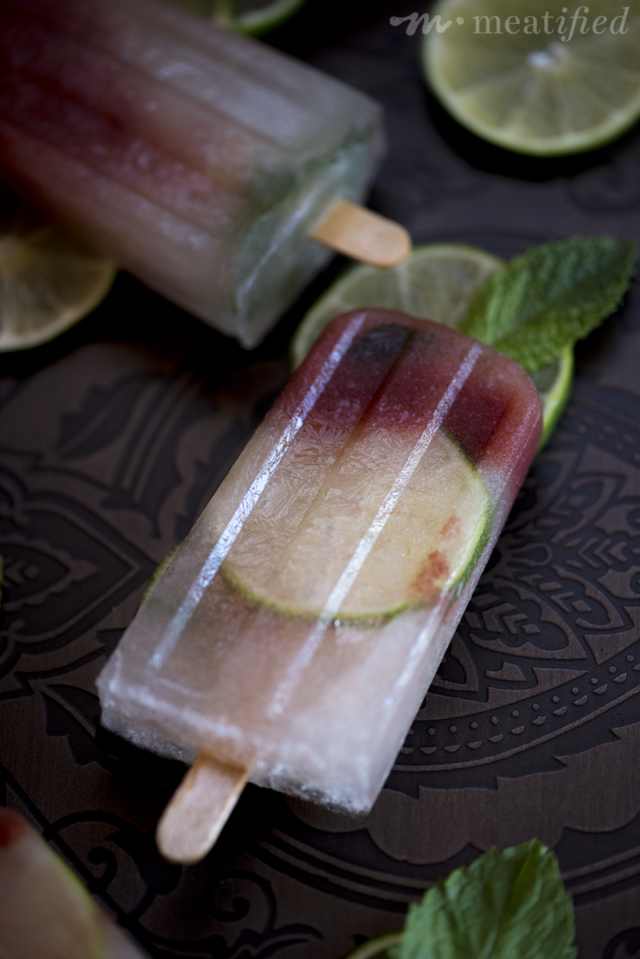 It's summer. You should totally make the Watermelon Agua Fresca with Mint, Ginger & Lime from http://meatified.com. And then turn it into these amazing watermelon popsicles!