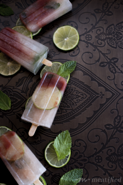 It's summer. You should totally make the Watermelon Agua Fresca with Mint, Ginger & Lime from http://meatified.com. And then turn it into these amazing watermelon popsicles!