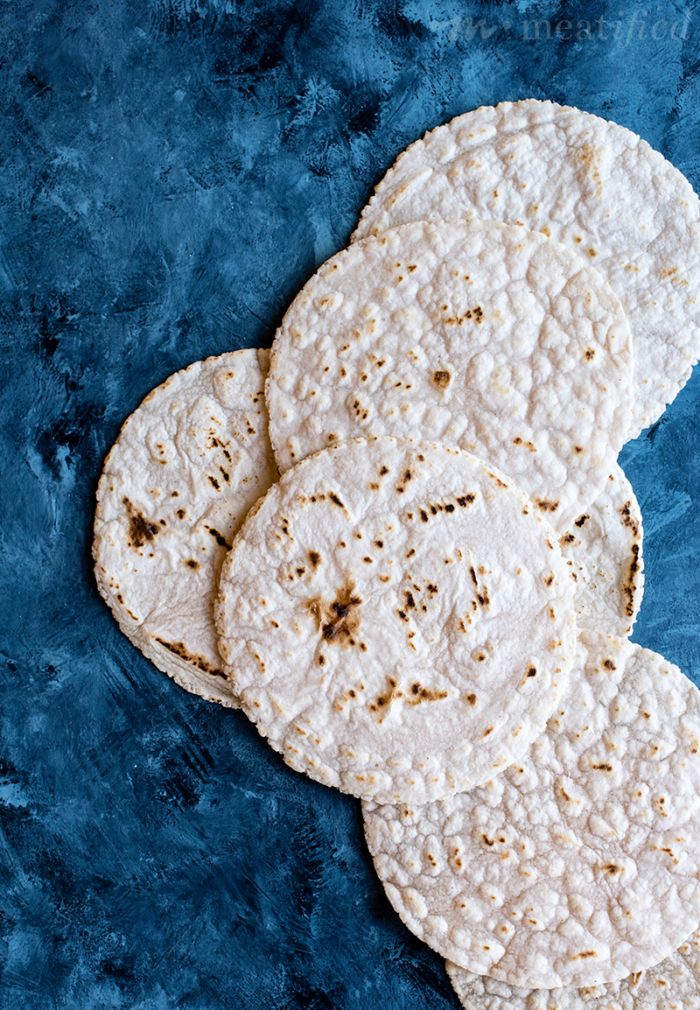There's a reason I called these http://meatified.com grain free tortillas foolproof: the dough comes together in a flash. This will be your new favorite recipe for tacos & more!