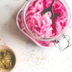 Your new favorite condiment, these simple Lime Pickled Red Onions from http://meatified.com add pizazz to tacos, salads, grilled meats and more with their vibrant hue & fresh flavor.