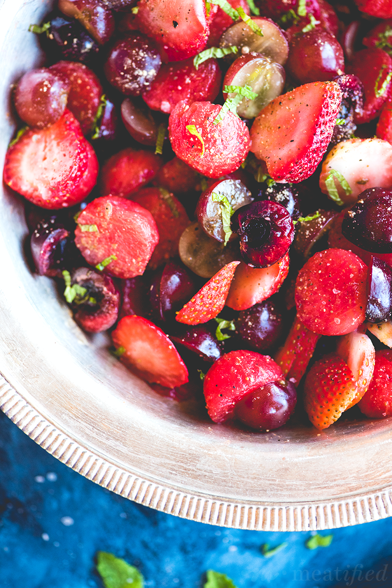 Up your summer fruit salad with a magical sprinkle of a simple seasoning blend from http://meatified.com that brings the best out of your favorite seasonal fruits.