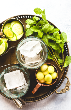 Nothing says summer better than this Melon Agua Fresca from https://meatified.com. It's the perfect blend of sweet but refreshing, with a hint of cucumber & mint, plus a little fizz.