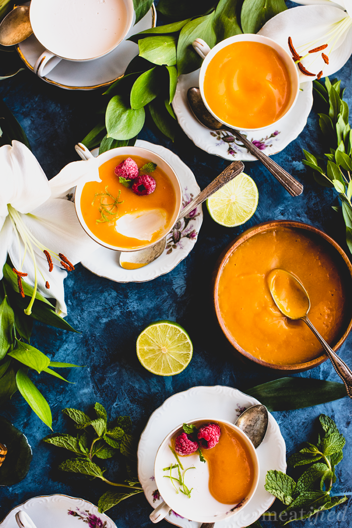Simple, decadent and beyond delicious, this dairy free Coconut Mango Panna Cotta from https://meatified.com will be your summer go-to dessert. Bonus, it can be added sugar free, too.