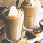 These naturally sweetened, dairy free date shakes from http://meatified.com have your name on 'em. They're creamy, caramel-y goodness with a hint of salt that's decidedly addictive!