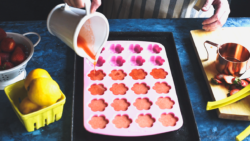 Just four ingredients are all that's needed to make these fruit-tangy Strawberry Lemon Gummies from https://meatified.com. A super simple, delicious way to get your gelatin in!