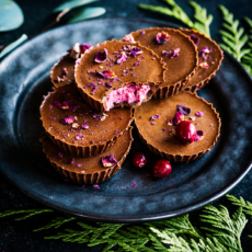 Cranberry Butter Cups: No Bake & Nut Free