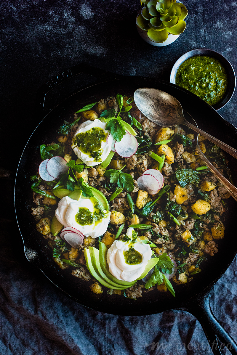 This one pan sausage plantain hash from https://meatified.com is proof that eggs don't need to steal the show when it comes to simple, satisfying skillet breakfasts. 