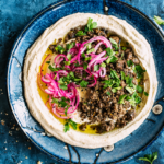 This take on beanless hummus from https://meatified.com is rich, creamy and laced with tahini, spiked with cumin & livened up with a little lemon & garlic. Classic flavor, no legumes!