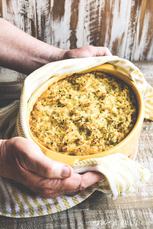 Up your comfort food game with this Irish Shepherd's pie, a fun twist with extra hidden veggies in the mash up top & a rich, meaty filling underneath.