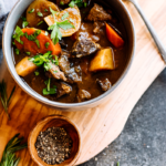 If you love a cozy, craveable one pot meal but don't want to babysit it on the stove top, this classic weekend beef stew is the recipe for you!