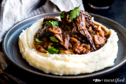If you're looking for rich, deep flavors & simple ingredients, this French onion pot roast is for you. Bonus: it makes its own addictive onion-packed jus!