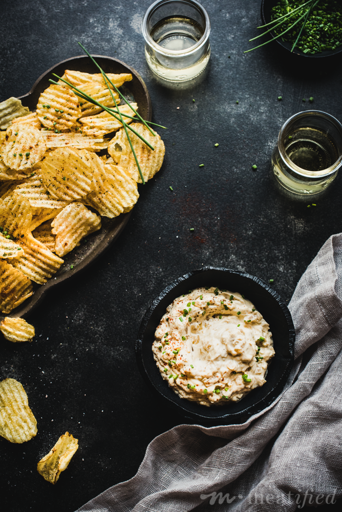 This simple caramelized onion dip takes its time and lets the sweet & savory onions headline this party favorite. You won't regret making a double batch!